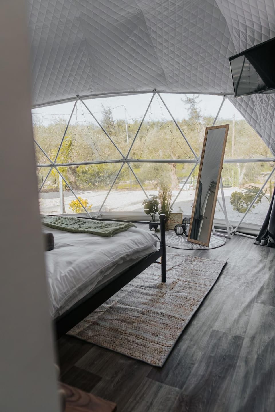 Olive Dome, Luxury Glamping Dome in Crete Luxury tent in Crete