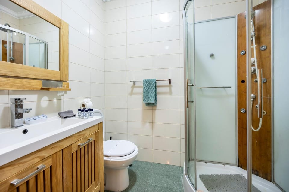 Shower, Toilet, Bathroom, towels