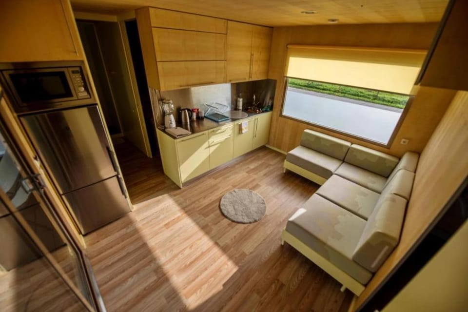 VRBA Premium riverside mobile house BIG BERRY House in Slovenia