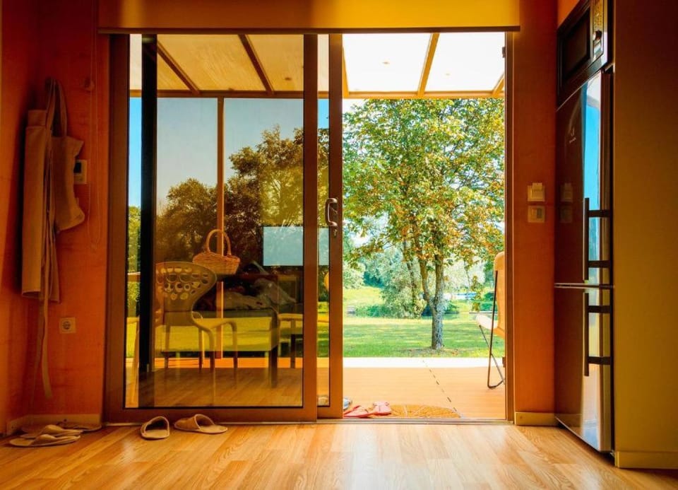 VRBA Premium riverside mobile house BIG BERRY House in Slovenia
