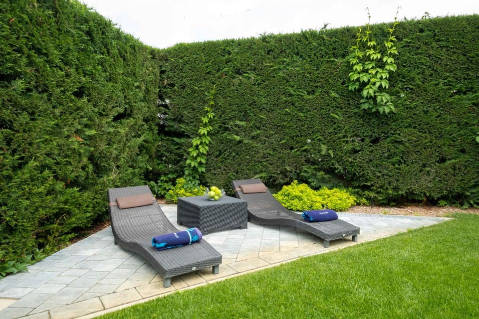 Garden, Garden view, sunbed