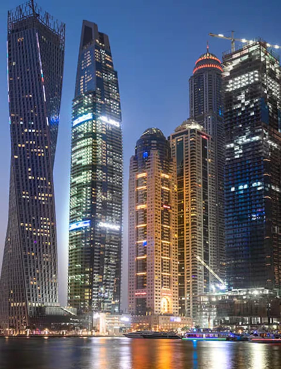 Night, City view
