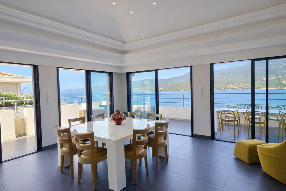 View (from property/room), Seating area, Sea view