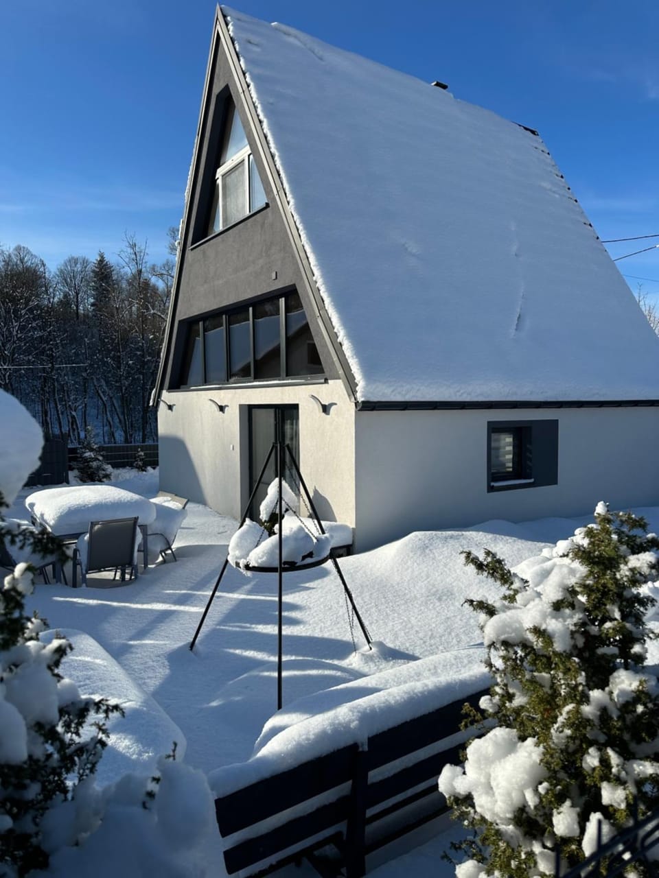 Property building, Winter
