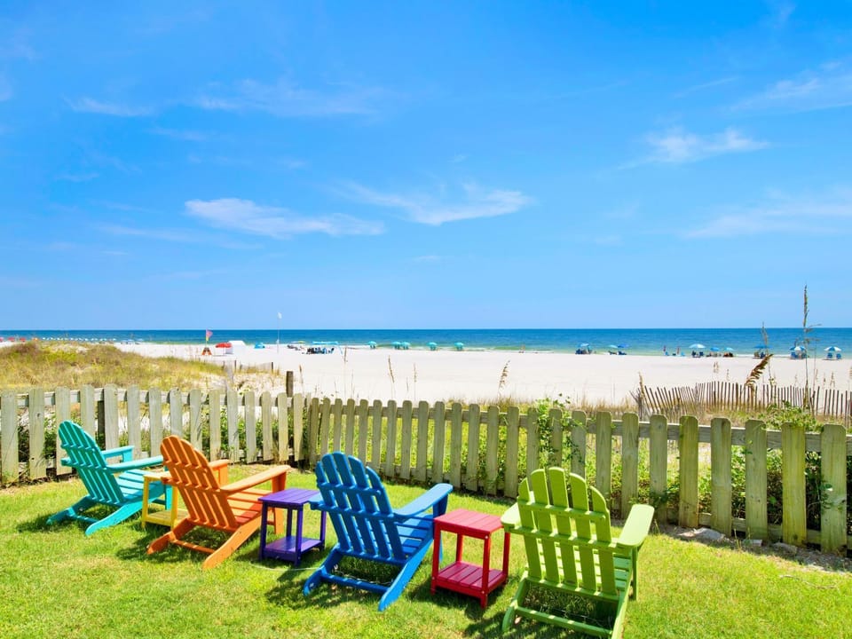Patio, Garden, Seating area, Beach