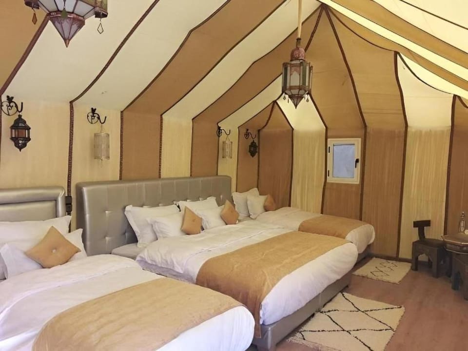 Merzouga Sunshine traditional luxury camp Luxury tent in Morocco