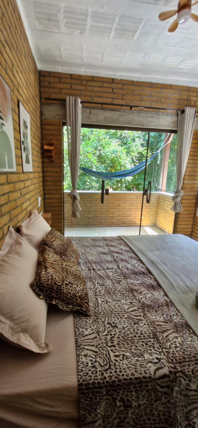 Suíte de Bioconstrução - Tijolo Ecológico Nature lodge in Cachoeiras de Macacu