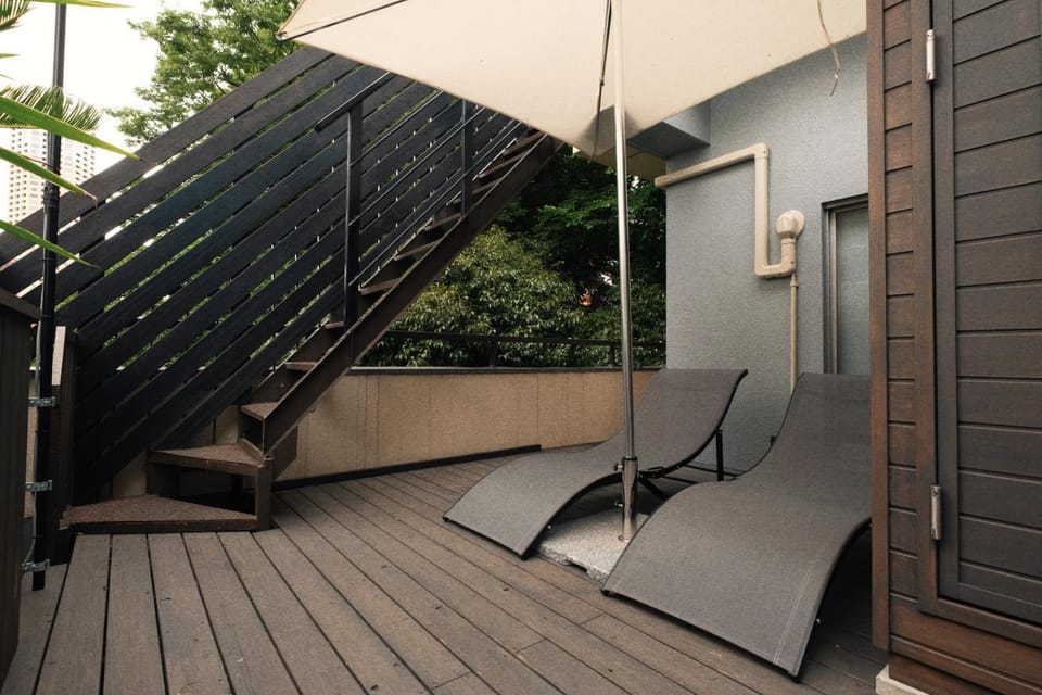 Day, Balcony/Terrace, sunbed