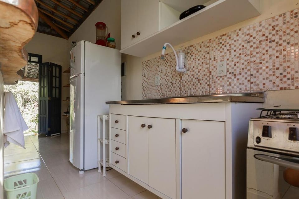 Kitchen or kitchenette, oven, stove