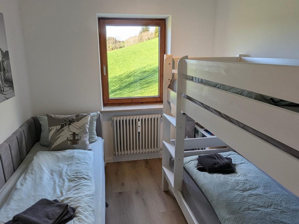 Bed, Photo of the whole room, Bedroom, bunk bed