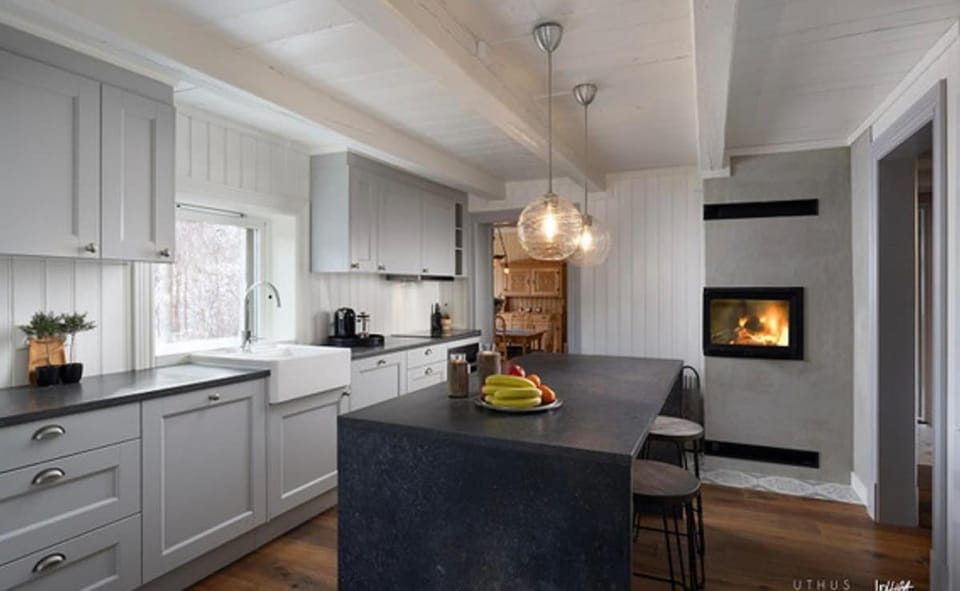 Kitchen or kitchenette, Dining area, pet friendly, stove