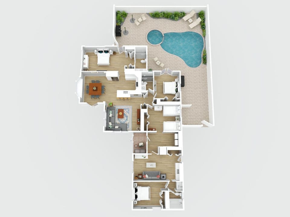 Private Pool - Yacht Rock Ranch by SeaBreeze Vacation House in Holmes Beach