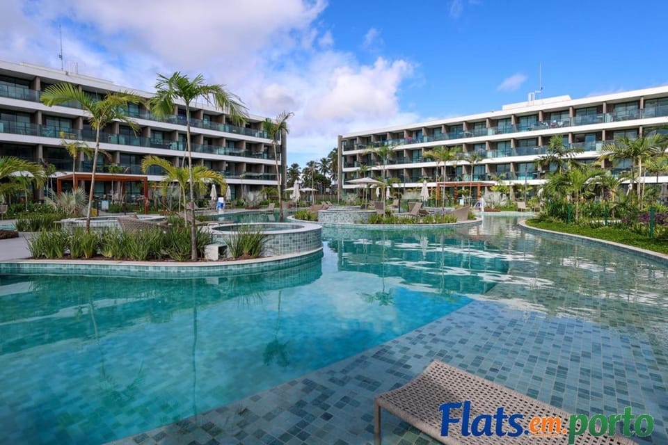 Porto de Galinhas - Flat com estrutura de resort - Praia de Muro Alto Apartment in Ipojuca