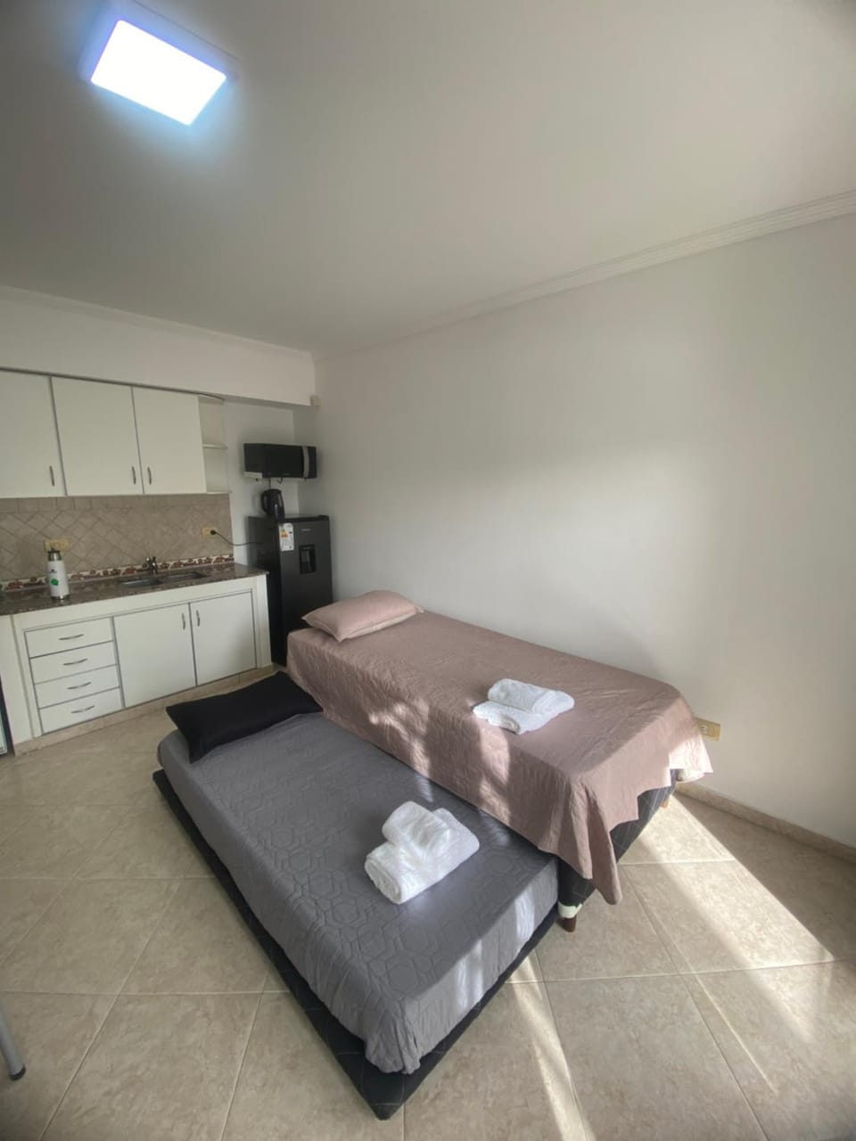 Bed, Bedroom, stove