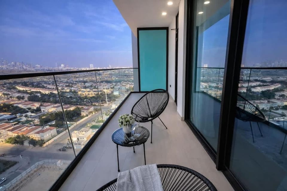 Refined Luxury 1BR Binghatti Azure Apartment in Dubai