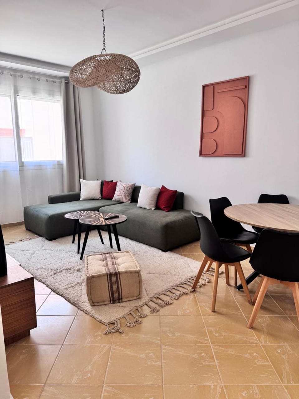 Living room, Dining area