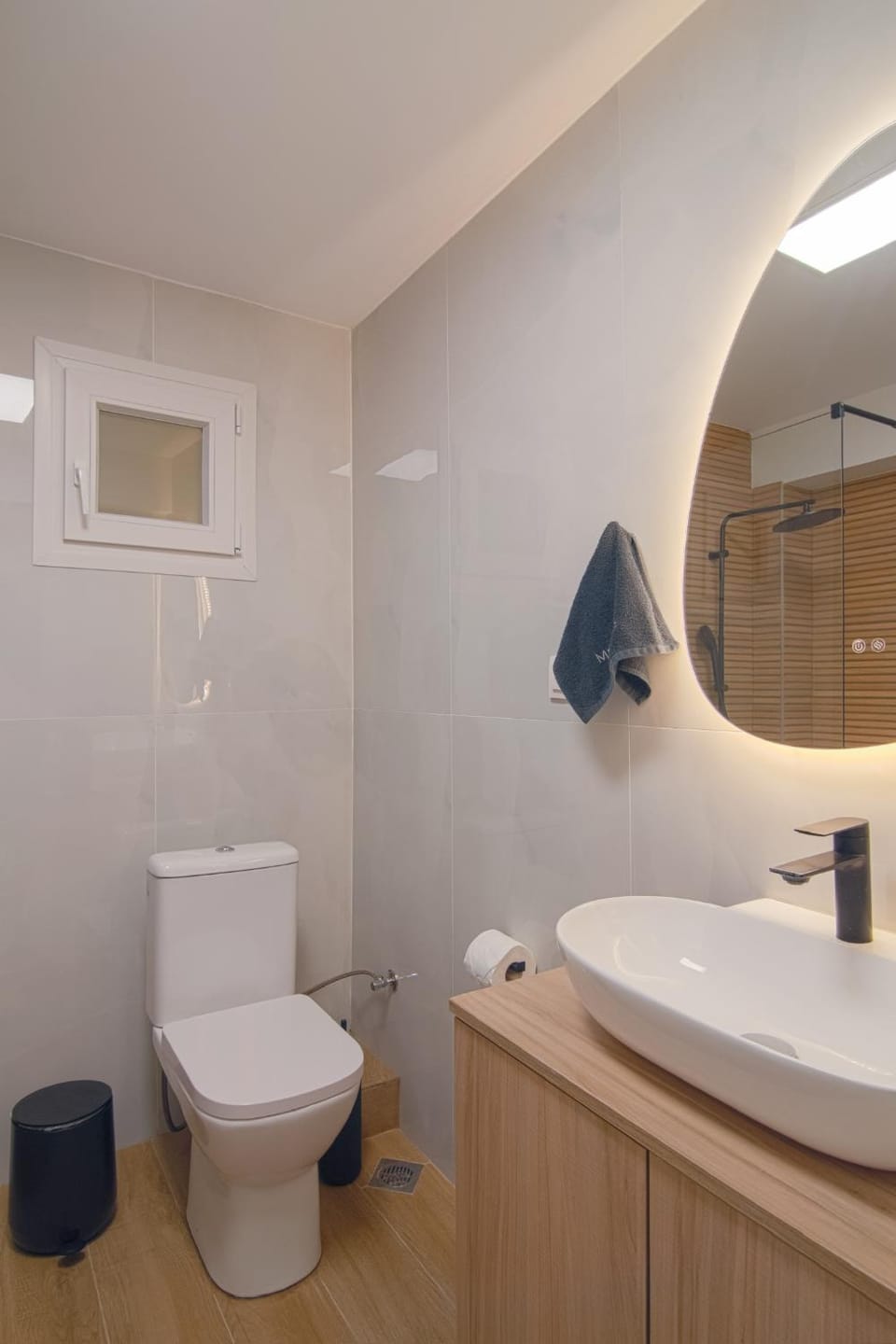 Toilet, Bathroom, towels