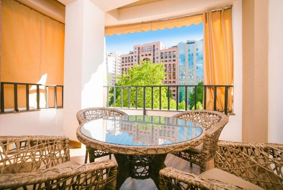 Ideally Designed 2BD 3Baths! Great Balcony View! Malibu Garden Apartment in Yerevan