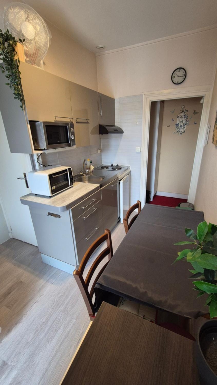Kitchen or kitchenette, Dining area, oven, stove