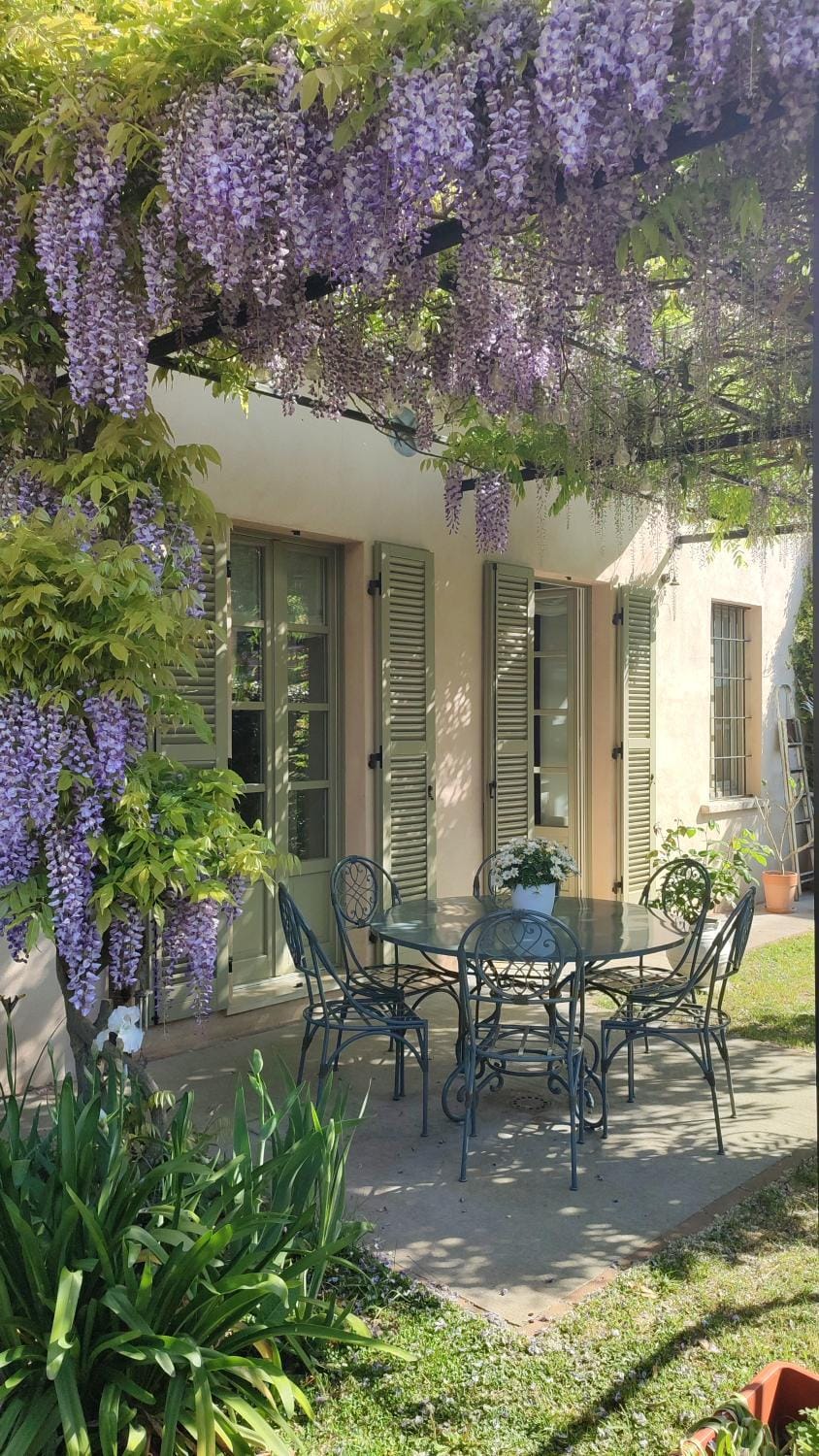 Patio, Spring, Garden