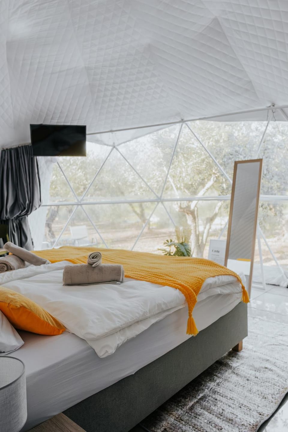 Lemon Dome, Luxury Glamping Dome in Crete Luxury tent in Crete
