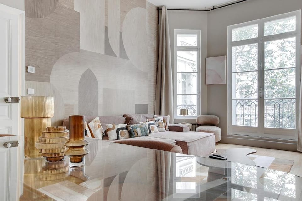 Élégant appartement climatisé in Arc de Triomphe Apartment in Paris