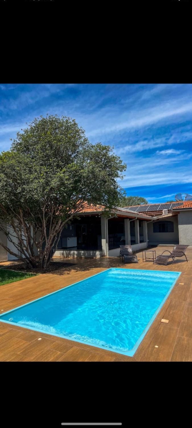 Area de lazer Paradela House in Ribeirão Preto