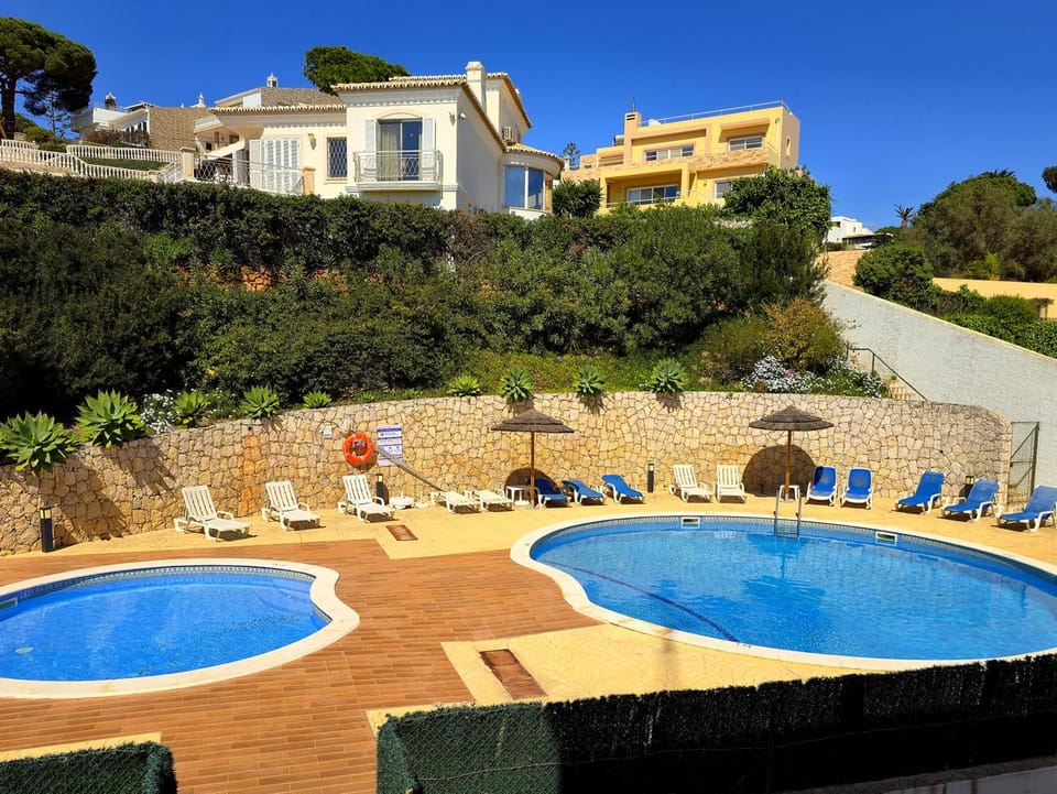 Pool view, sunbed