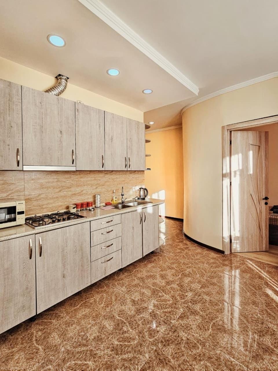 Bright New Apartment with Huge Terrace Apartment in Tbilisi, Georgia