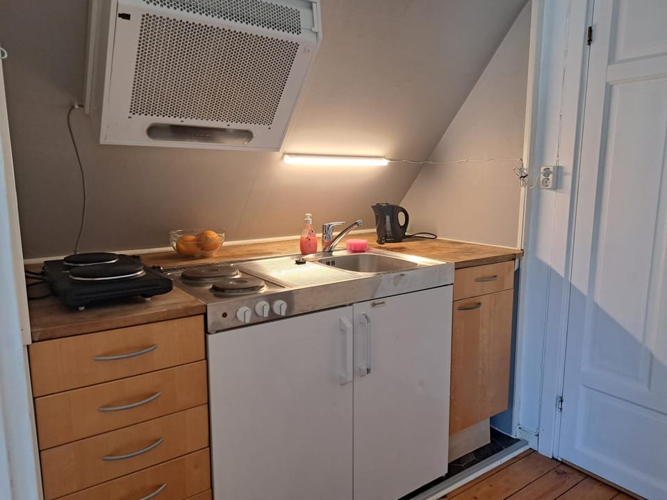 Andre etasje, hjemmekoselig og sentral leilighet Apartment in Viken, Norway