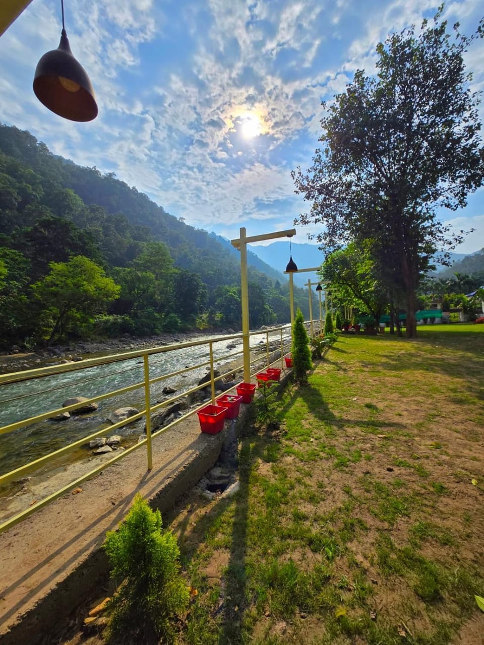 Natural landscape, Mountain view, River view