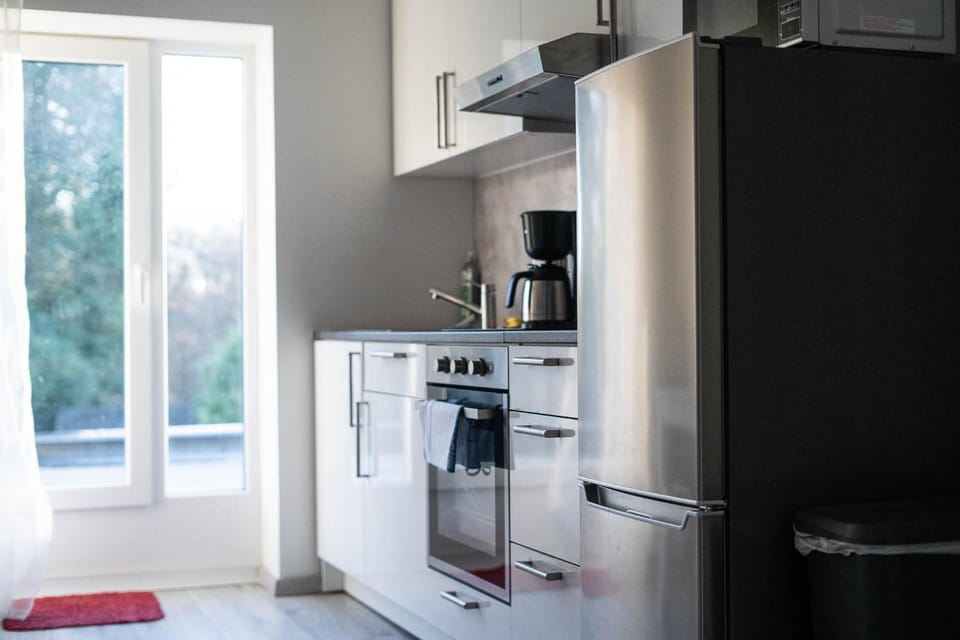 Coffee/tea facilities, Kitchen or kitchenette, oven, toaster