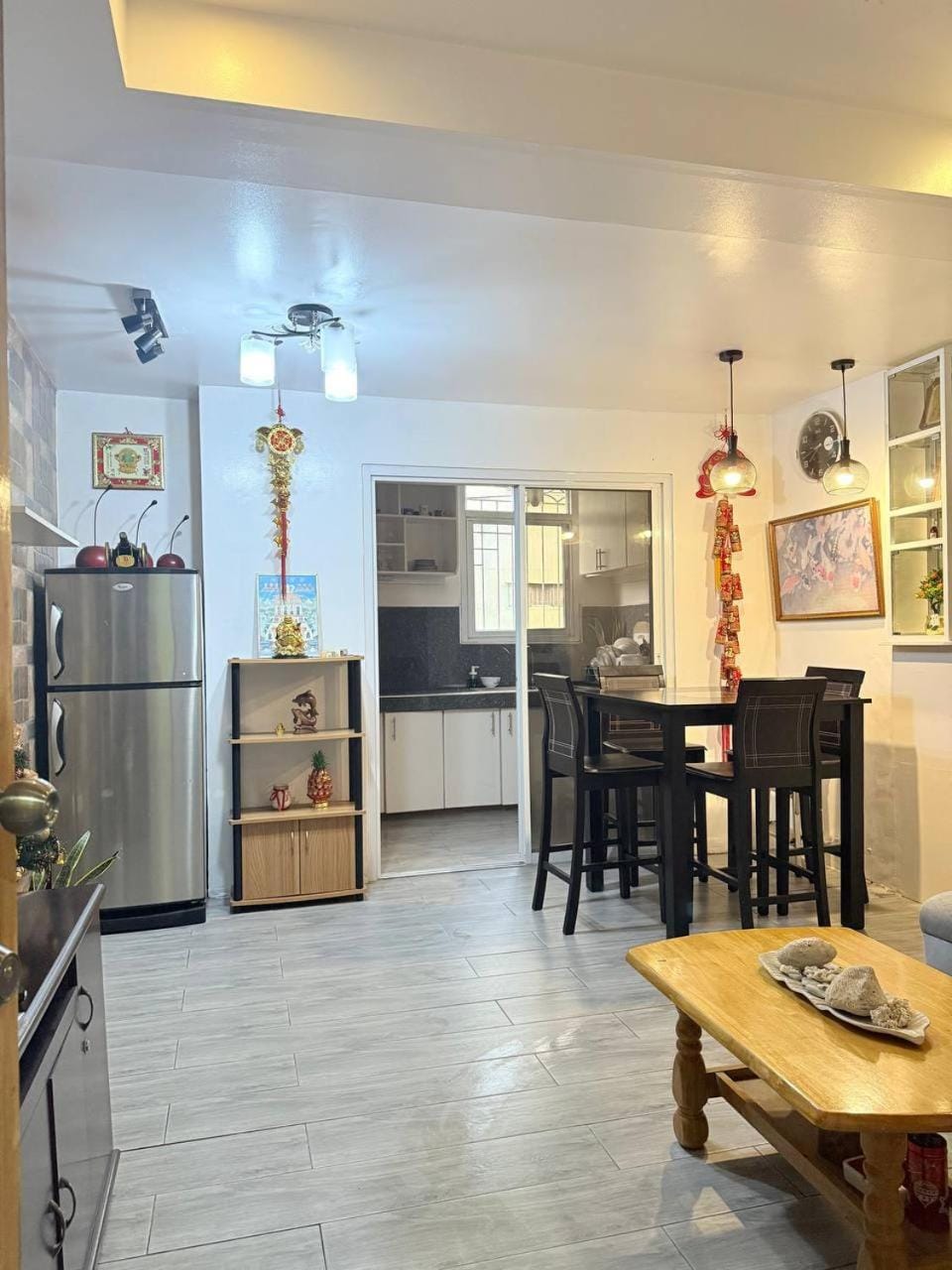Kitchen or kitchenette, Living room, Dining area, kitchen