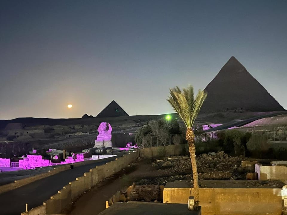 Property building, Nearby landmark, Night, Natural landscape, Landmark view