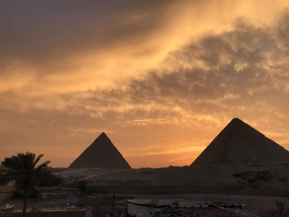 Nearby landmark, Day, Natural landscape, Landmark view, Sunrise, Sunset
