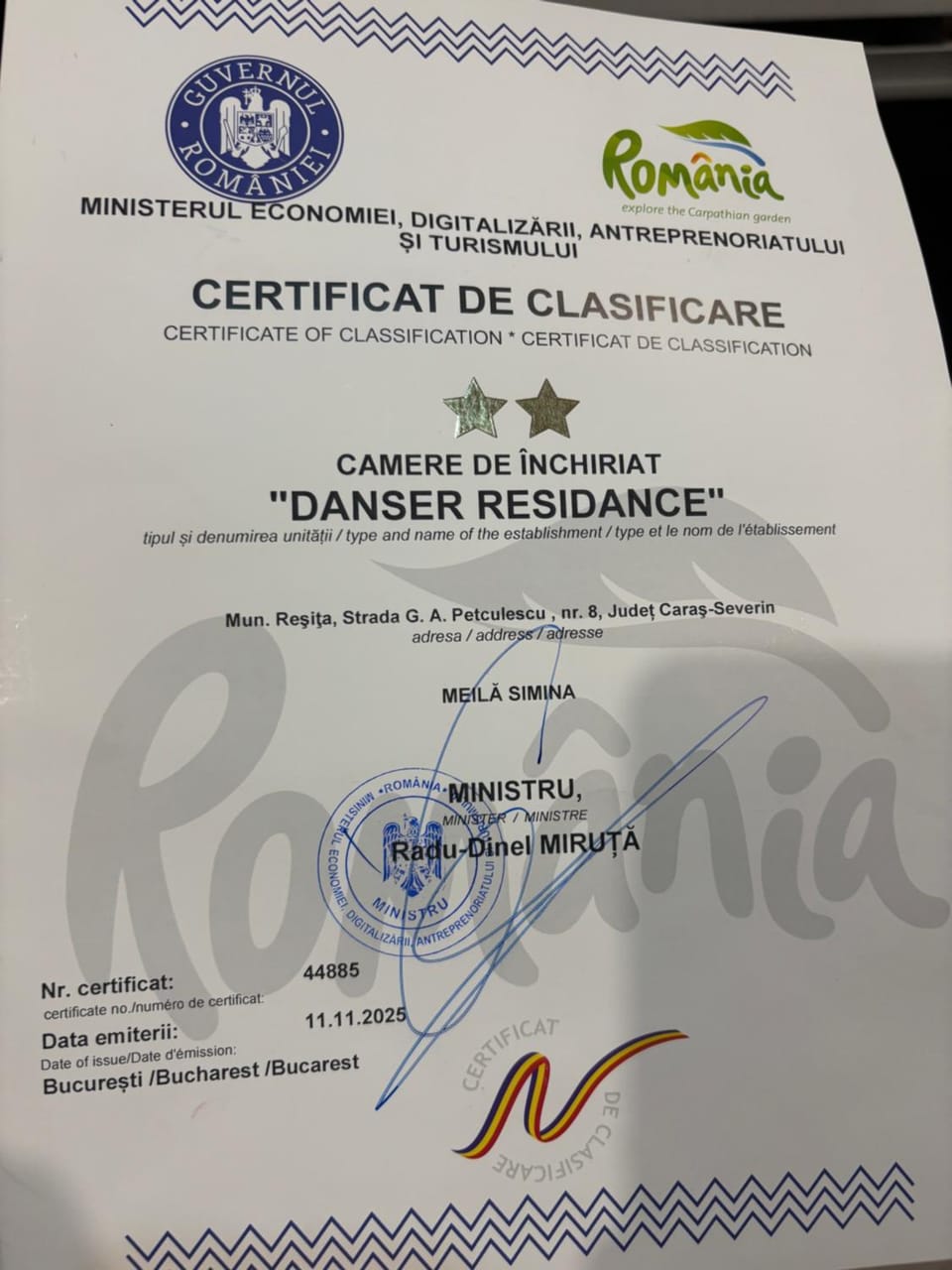 Danser Residence Reșița Apartment in Timiș County