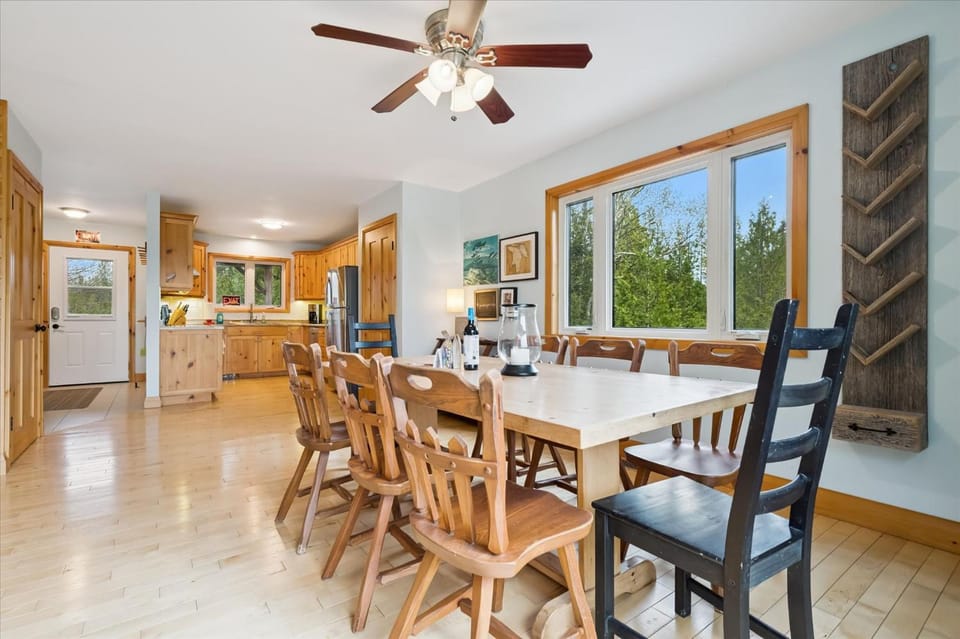 Paradise Pines Waterfront Beach Dock House in Northern Bruce Peninsula
