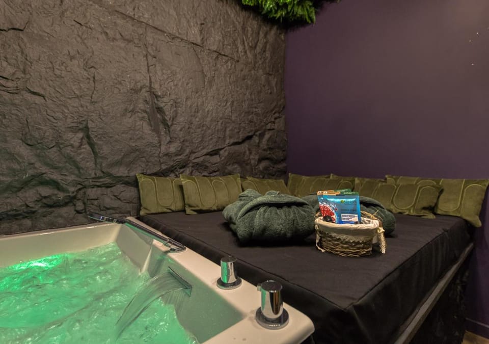 Hot Tub, TV and multimedia, Living room, Spa and wellness centre/facilities, Decorative detail
