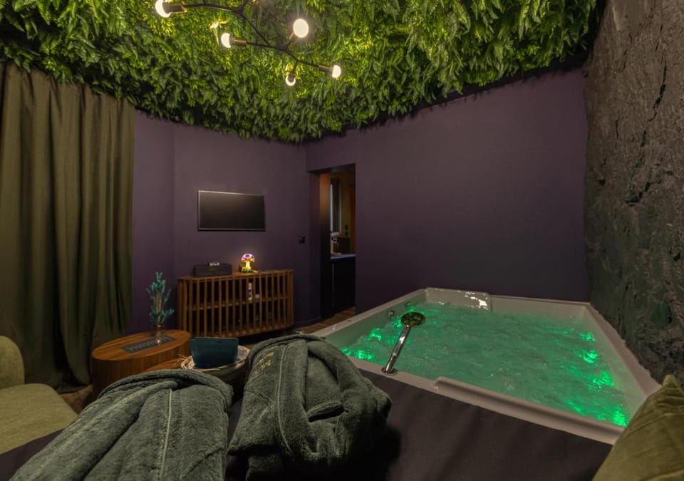 Hot Tub, TV and multimedia, Living room, Spa and wellness centre/facilities, Decorative detail