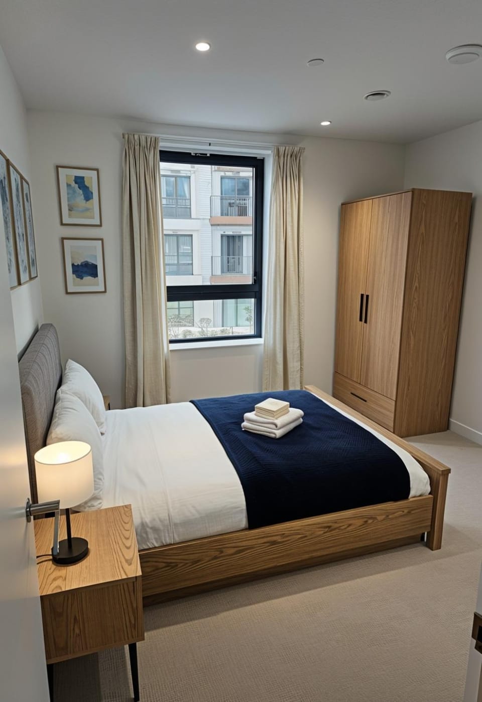 Bed, Bedroom, wardrobe