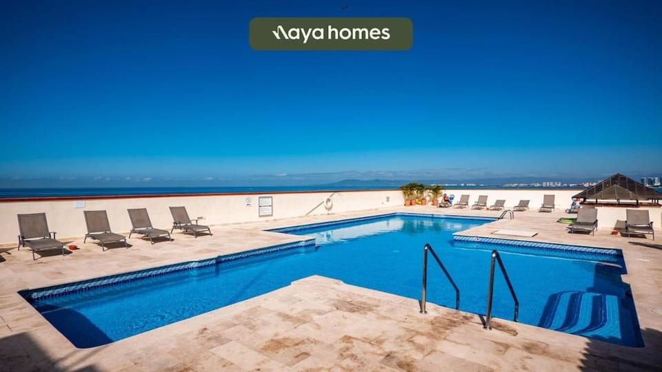 Ocean view 2Br Condo-Balcony-Beach-Pool VDS 111 Apartment in Puerto Vallarta
