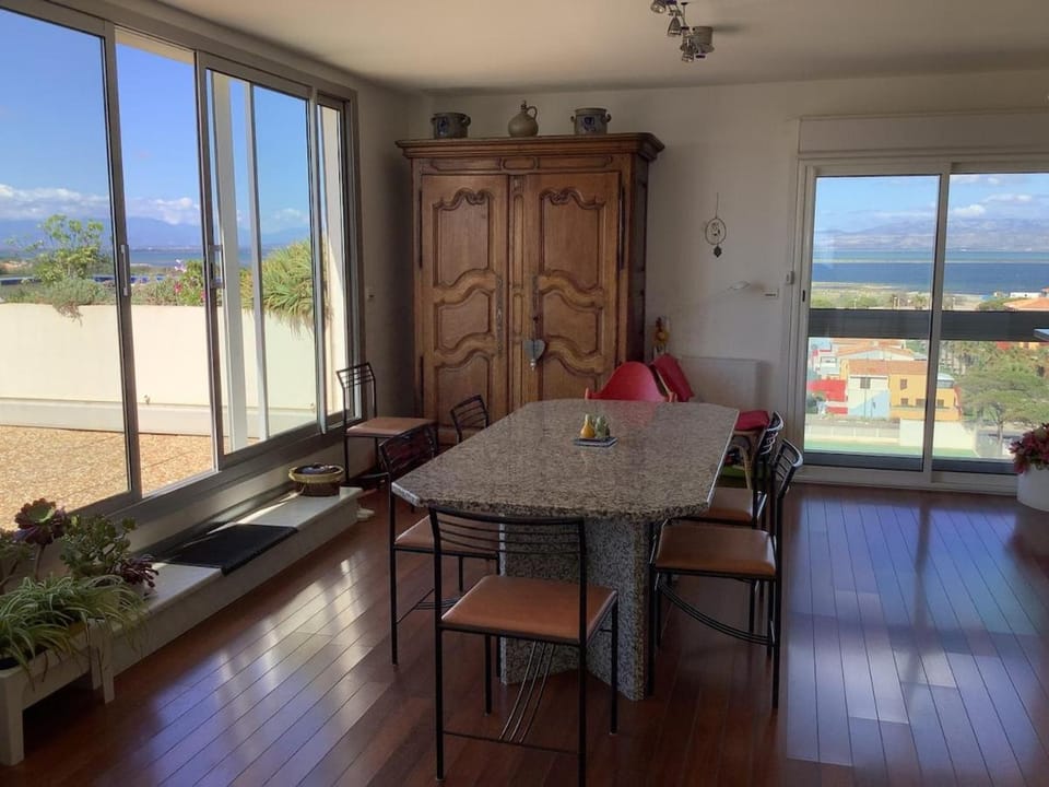Les Cycas Panorama exceptionnel - 160 m2- Vue mer, étang, montagne Apartment in Le Barcarès