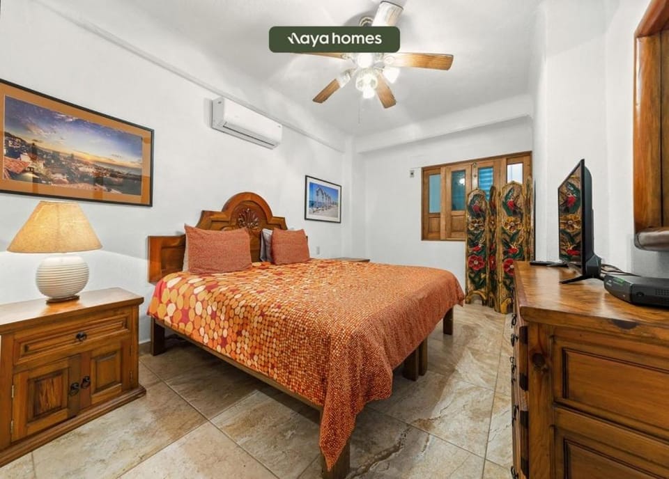 202-Plaza Mar | 1BR Ocean View Condo, Pool & Beach Apartment in Puerto Vallarta