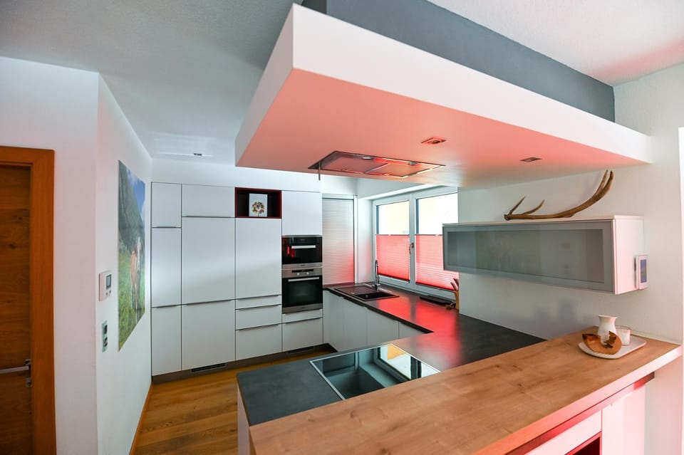 Kitchen or kitchenette, dishwasher, oven, stove