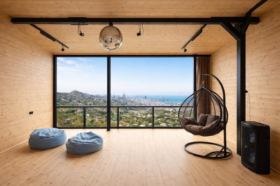 Natural landscape, Balcony/Terrace, Seating area, Sea view