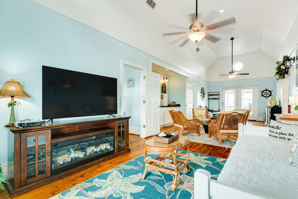 Perfect | Gulf Views | Furnitured Deck | Sleeps 10 House in Bolivar Peninsula