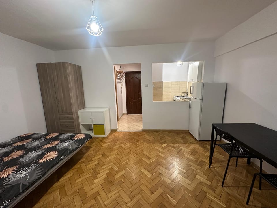 Living room, kitchen