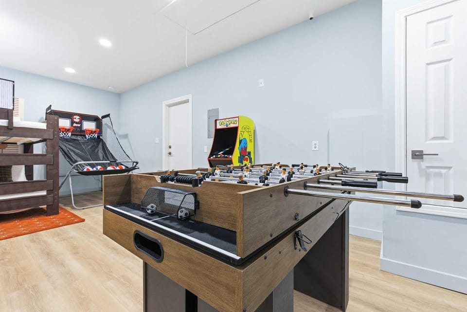 Ultimate Backyard Pool Game Room Kid's Room House in San Antonio