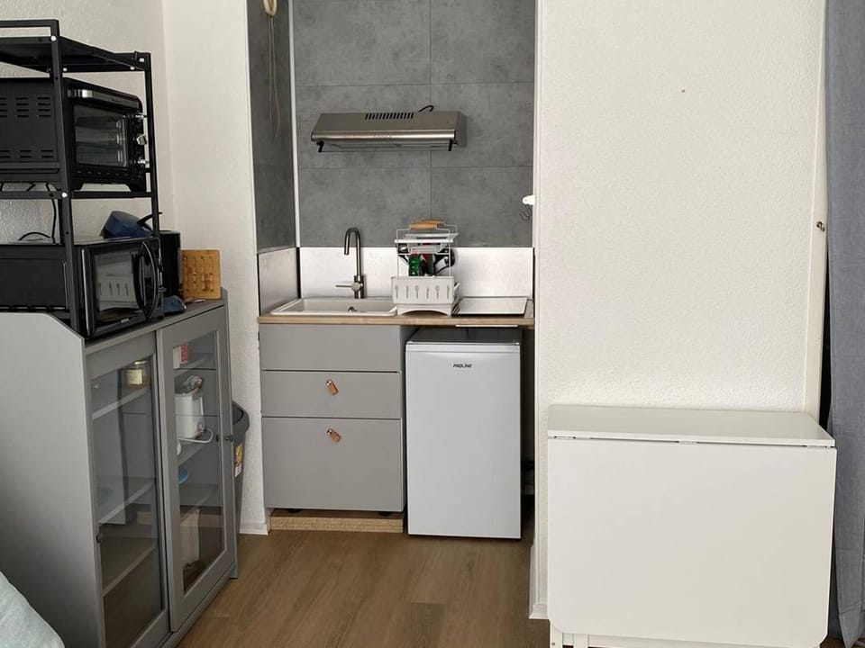 Studio avec balcon, parking gratuit, proche pistes - FR-1-602-122 Apartment in Navarre