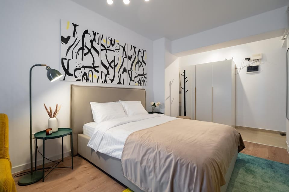Bed, Bedroom, wardrobe